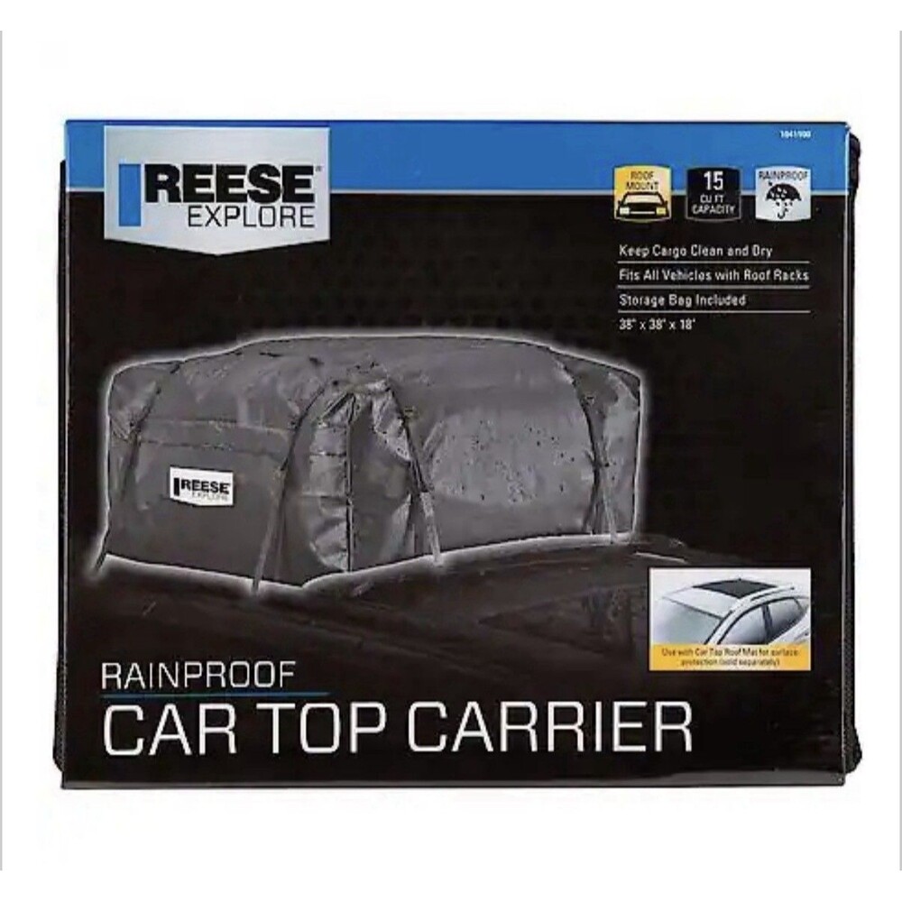 REESE Towpower Explore Cargo Carrier Bag 38 x 38 x 18 15 Cubic Ft 1041100